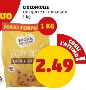 PENNY Ciocofrolle con gocce di cioccolato 1 kg offerta