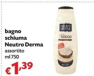 Neutro Derma Bagno Schiuma