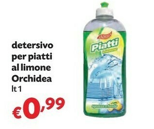 Pam Orchidea Detersivo Per Piatti Al Limone offerta