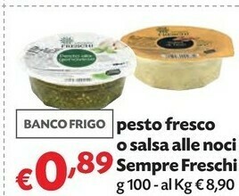 Sempre Freschi - Pesto Alla Genovese 100 G(ml)
