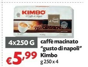 Pam Kimbo Espresso Napoli offerta