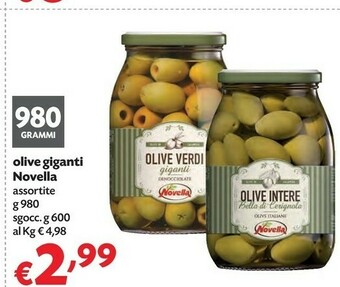 Novella Olive Giganti