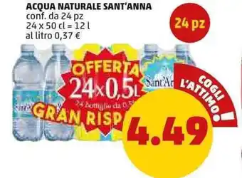 Sant'Anna Acqua Naturale 24 x 50 cl