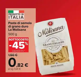 Carrefour La Molisana Pasta di semola di grano duro 500 g offerta
