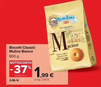 Barilla Mulino Bianco Biscotti Classici 800 g