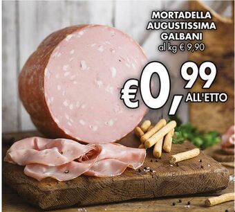 Supermercato Coal Mortadella augustissima galbani offerta