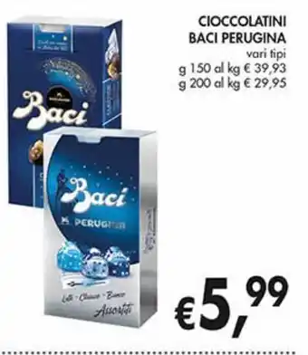 Cioccolatini baci perugina