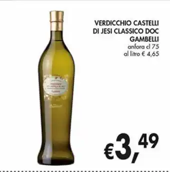 Verdicchio dei castelli di jesi classico doc gambelli