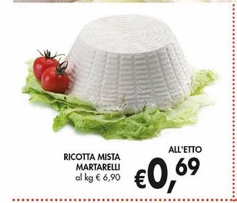 Supermercato Coal Ricotta mista martarelli offerta