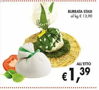 Supermercato Coal Burrata stasi offerta