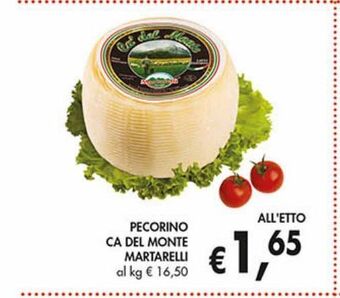 Supermercato Coal Pecorino ca del monte martarelli offerta