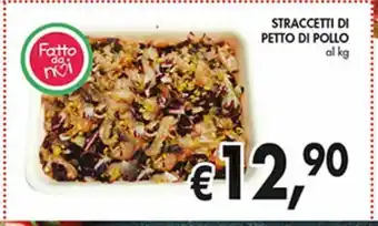 Supermercato Coal Stracceti di petto di pollo offerta