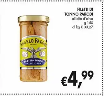 Filetti di tonno parodi
