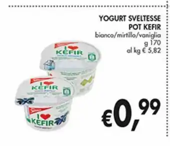 Supermercato Coal Yogurt sveltesse pot kefir offerta