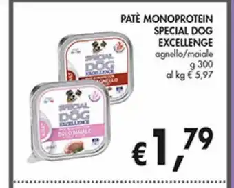 Supermercato Coal Patè monoprotein special dog excellence offerta
