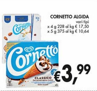 Supermercato Coal Cornetto algida offerta