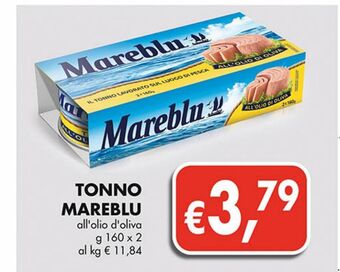 Supermercato Coal Tonno mareblu offerta