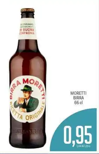 Supermercati Piccolo Moretti Birra 66cl offerta
