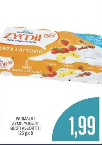 Supermercati Piccolo Parmalat Ztmil Yogurt Gusti Assortiti 125g x 8 offerta
