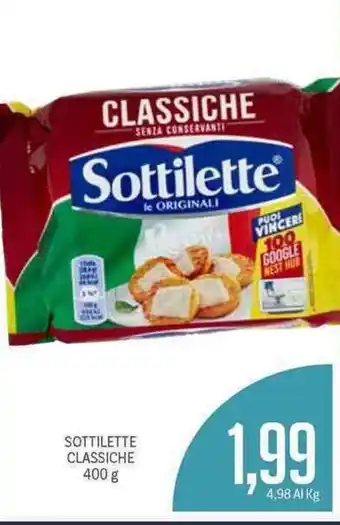 Supermercati Piccolo Sottilette Classiche 400g offerta