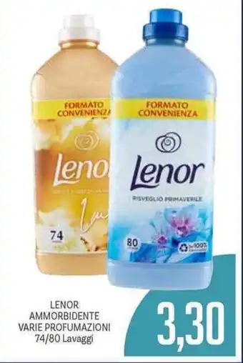 Supermercati Piccolo lenor Ammorbidente Varie Profumazioni 74/80 Lavaggi offerta