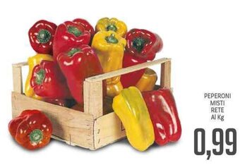 Supermercati Piccolo Peperoni Misti Rete offerta