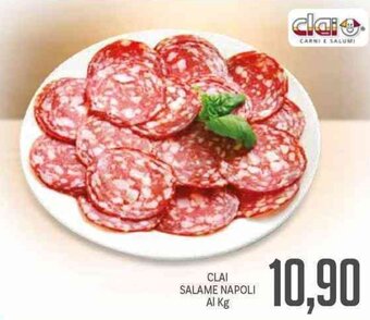 Supermercati Piccolo Clai Salame Napoli offerta
