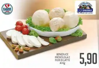 Supermercati Piccolo Beneduce Provolola e Fior di Latte offerta