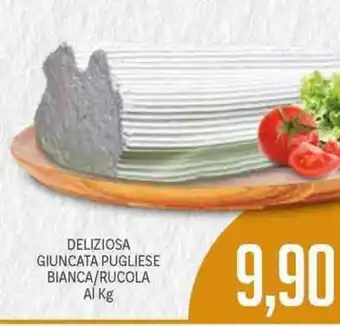 Supermercati Piccolo Deliziosa Giuncata Pugliese Bianca/Rucola offerta
