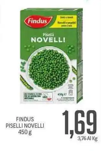 Supermercati Piccolo Findus Piselli Novelli 450g offerta