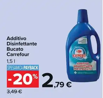 Carrefour Carrefour Additivo Disinfettante Bucato 1,5 l offerta