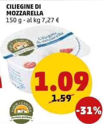 PENNY Ciliegine di Mozzarella 150 g offerta