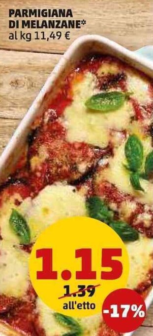 PENNY Parmigiana di Melanzane* offerta