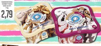 Supermercati Piccolo Sammontana Sorbettiera Vari Gusti 1kg offerta