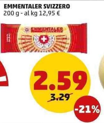 PENNY Emmentaler Svizzero 200 g offerta
