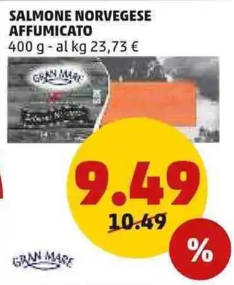 PENNY Salmone Norvegese Affumicato 400 g offerta
