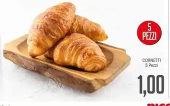 Supermercati Piccolo Cornetti 5pz offerta