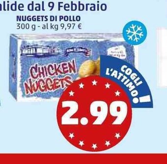 PENNY Nuggets Di Pollo 300 g offerta