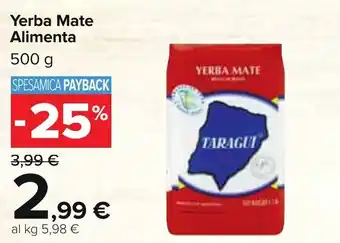 Yerba Mate Alimenta 500 g