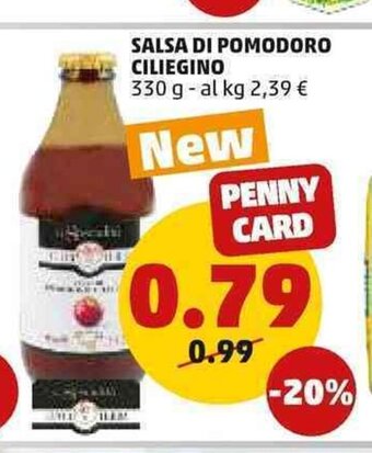 Salsa Di Pomodoro Ciliegino 330 g