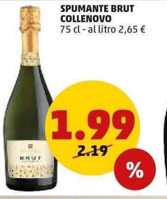 Spumante Brut Collenovo 75 cl