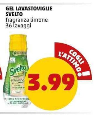 PENNY Gel Lavastoviglie Svelto fragranza limone 36 lavaggi offerta
