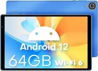 Amazon Teclast tablet android 12 p25t tablets 10 pollici, 4gb ram 64gb rom(tf 1tb), quad core 1.8ghz, 1280×800 hd ips, 2.4/5.0ghz... offerta