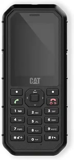 Bullitt cat b26, 2.4" telefono cellulare rugged (2g. 2mp, 8gb ram, ip68, bluetooth), nero