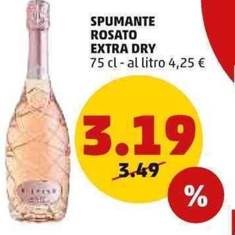 PENNY Spumante Rosato Extra Dry 75 cl offerta