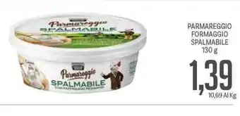 Supermercati Piccolo Parmareggio Formaggio Spalmabile 130g offerta