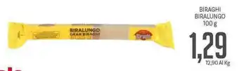 Supermercati Piccolo Biraghi Biralungo 100g offerta
