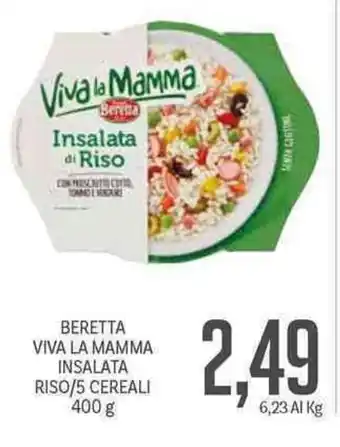 Beretta Viva La Mamma Insalata Riso/5 Cereali 400g