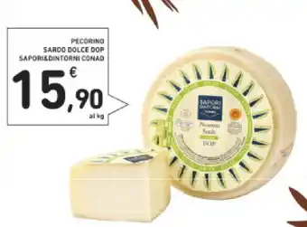 Conad Sapori&Dintorni Conad Pecorino Sardo Dolce DOP offerta