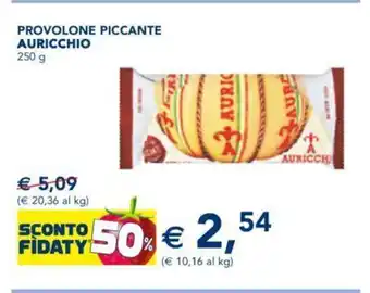 Esselunga Auricchio Provolone Piccante 250 g offerta